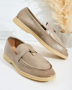 Royalfashion Eleganckie mokasyny damskie Leosi