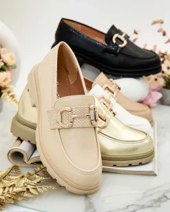 Royalfashion Eleganckie mokasyny damskie Fix