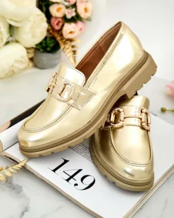 Royalfashion Eleganckie mokasyny damskie Fix