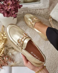 Royalfashion Eleganckie mokasyny damskie Fix