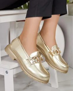 Royalfashion Eleganckie mokasyny damskie Fix