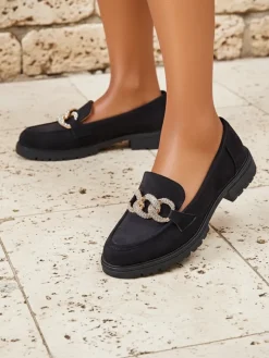 Royalfashion Eleganckie mokasyny damskie Bornello