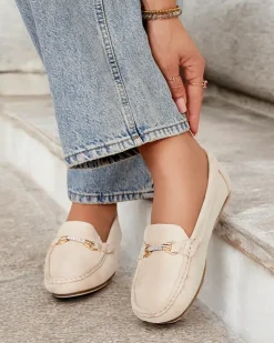 Royalfashion Eleganckie mokasyny damskie Izuuw