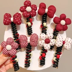 Royalfashion Gumka do włosów sprężynka z kokardką Ribbon Coil