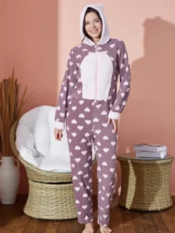 Royalfashion Jednoczęściowa piżama damska