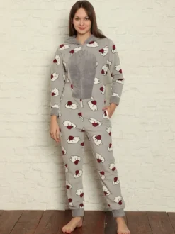 Royalfashion Jednoczęściowa piżama damska