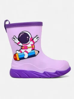 Royalfashion Kalosze dziecięce z kosmonautą Cosmos