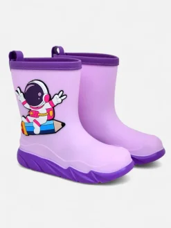 Royalfashion Kalosze dziecięce z kosmonautą Cosmos