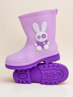 Royalfashion Kalosze dziecięce z króliczkiem Bunny Splash