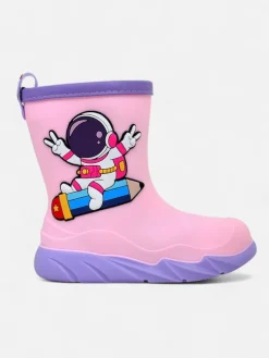 Royalfashion Kalosze dziecięce z kosmonautą Cosmos