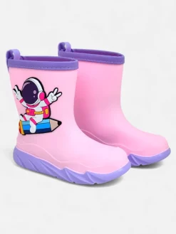 Royalfashion Kalosze dziecięce z kosmonautą Cosmos