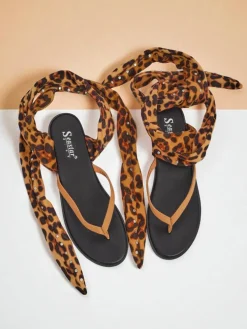 Royalfashion Klapki damskie japonki z ozodbnym paseczkiem Safari Sweet