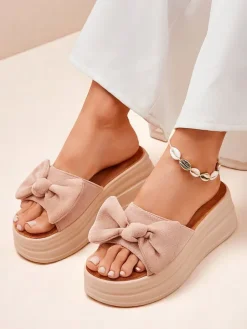 Royalfashion Klapki damskie na platformie Givan