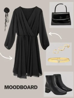 Royalfashion Klasyczna damska sukienka do kolana