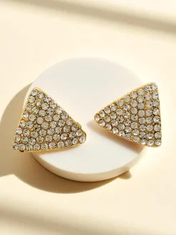 Royalfashion Klipsy kolczyki damskie z cyrkoniami