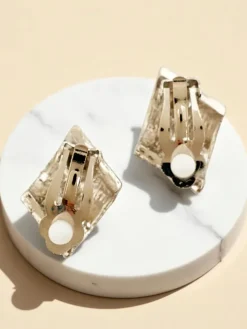 Royalfashion Klipsy kolczyki damskie z cyrkoniami