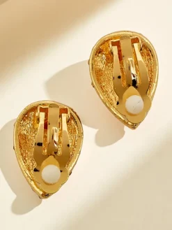 Royalfashion Klipsy kolczyki damskie z cyrkoniami