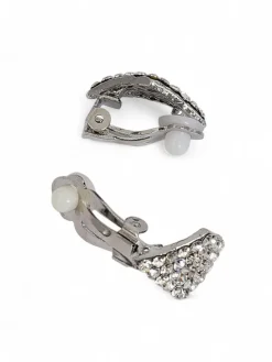 Royalfashion Klipsy kolczyki damskie z cyrkoniami