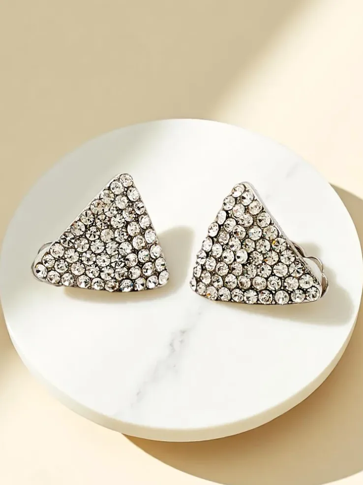 Royalfashion Klipsy kolczyki damskie z cyrkoniami