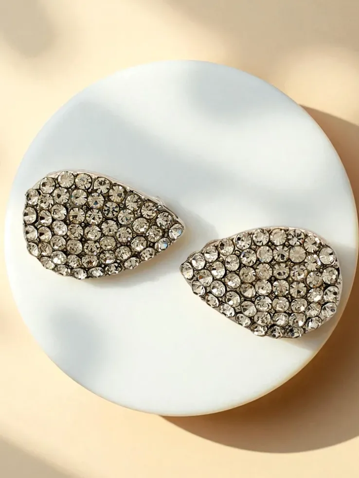 Royalfashion Klipsy kolczyki damskie z cyrkoniami