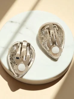 Royalfashion Klipsy kolczyki damskie z cyrkoniami