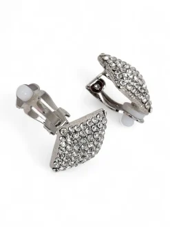 Royalfashion Klipsy kolczyki damskie z cyrkoniami