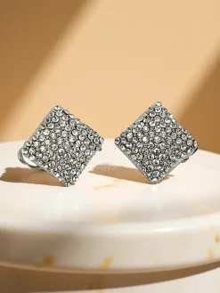 Royalfashion Klipsy kolczyki damskie z cyrkoniami