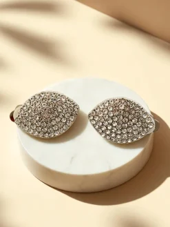 Royalfashion Klipsy kolczyki damskie z cyrkoniami