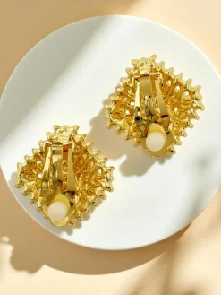 Royalfashion Klipsy kolczyki damskie z cyrkoniami