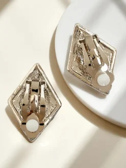 Royalfashion Klipsy kolczyki damskie z cyrkoniami