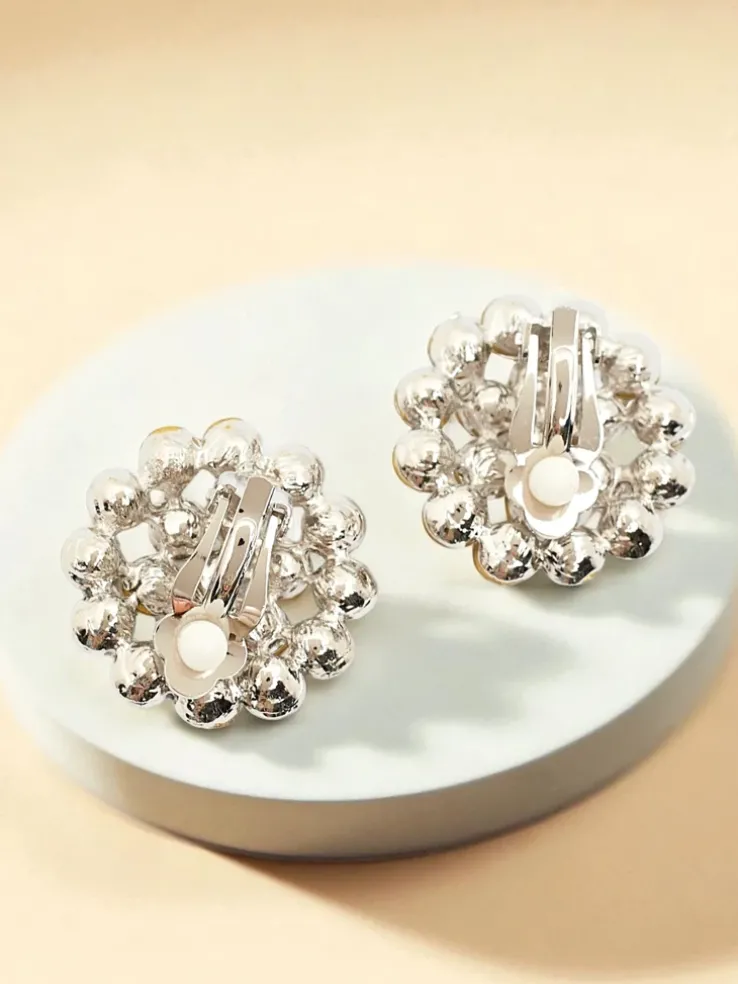 Royalfashion Klipsy kolczyki damskie z cyrkoniami