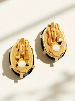 Royalfashion Klipsy kolczyki damskie z kryształem