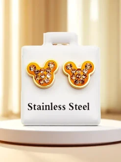 Royalfashion Kolczyki damskie w kształcie misia