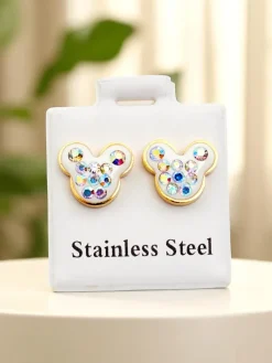 Royalfashion Kolczyki damskie w kształcie misia