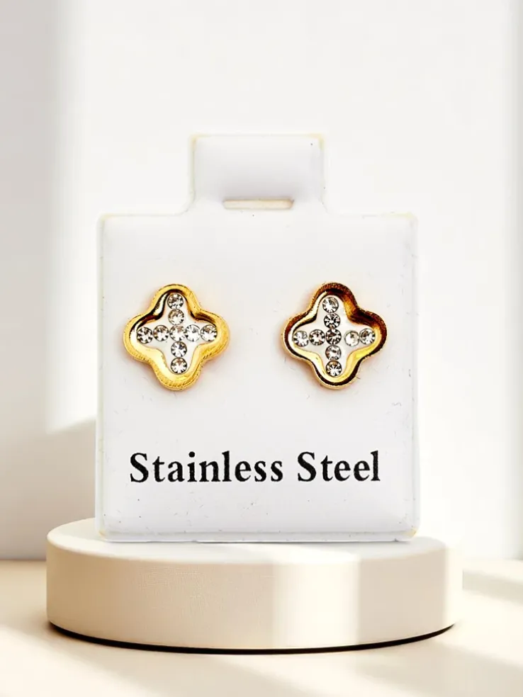 Royalfashion Kolczyki damskie z cyrkoniami