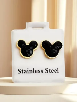 Royalfashion Kolczyki damskie w kształcie misia