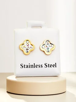 Royalfashion Kolczyki damskie z cyrkoniami