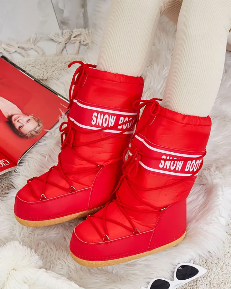 Royalfashion Kozaki damskie a'la śniegowce Snieug