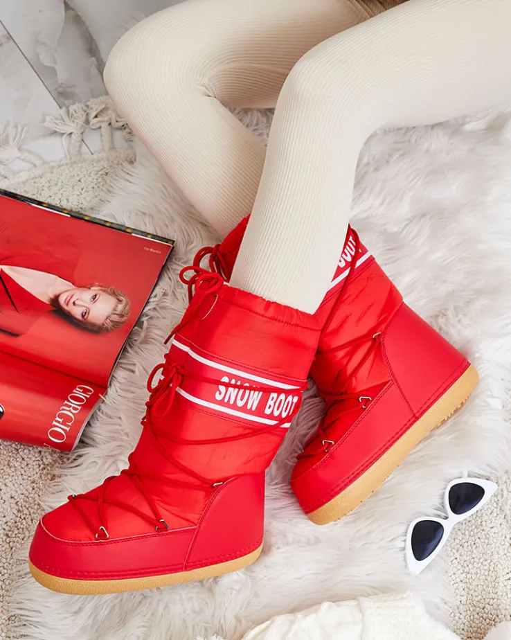 Royalfashion Kozaki damskie a'la śniegowce Snieug