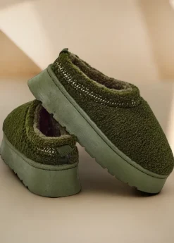 Royalfashion Krótkie buty a'la śniegowce damskie Esel