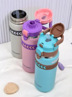 Royalfashion Kubek termiczny bidon z ustnikiem i uchwytem Sports Experts