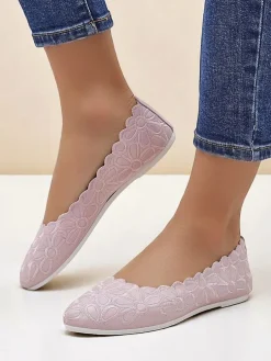 Royalfashion Kwiatowe damskie baleriny Magerro