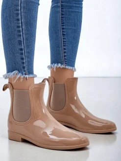 Royalfashion Lakierowane damskie kalosze Seris