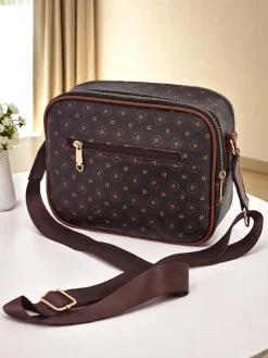 Royalfashion Mała damska torebka z eko skóry z printem Viva Print