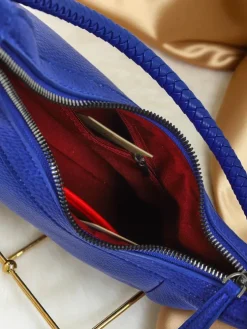 Royalfashion Mała damska torebka z eko skóry z ozdobnym paseczkiem Lacquea