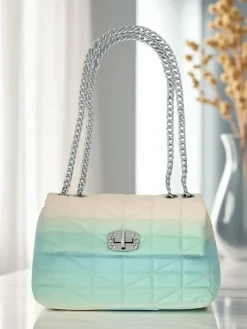 Royalfashion Mała damska torebka z eko skóry ombre Sophie Rose