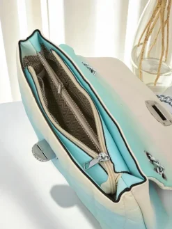 Royalfashion Mała damska torebka z eko skóry ombre Sophie Rose