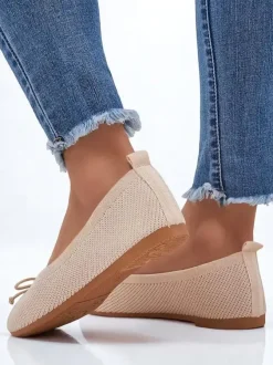 Royalfashion Materiałowe damskie baleriny Magger