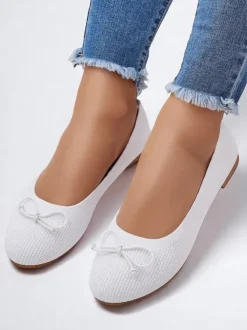 Royalfashion Materiałowe damskie baleriny Magger