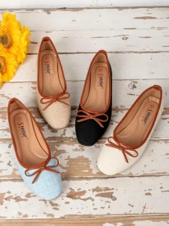 Royalfashion Matowe damskie baleriny Saaferr